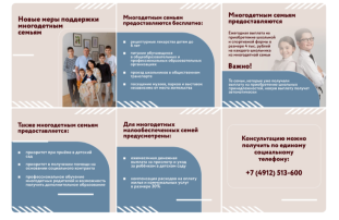 Новые меры поддержки многодетным семьям Новые меры поддержки многодетным семьям.